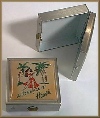 Classic Hardware Aloha Cafe Small Pill Box